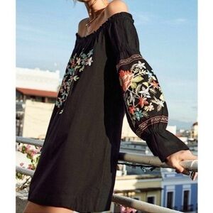 Free People womans FLEUR DU JOUR mini dress size L